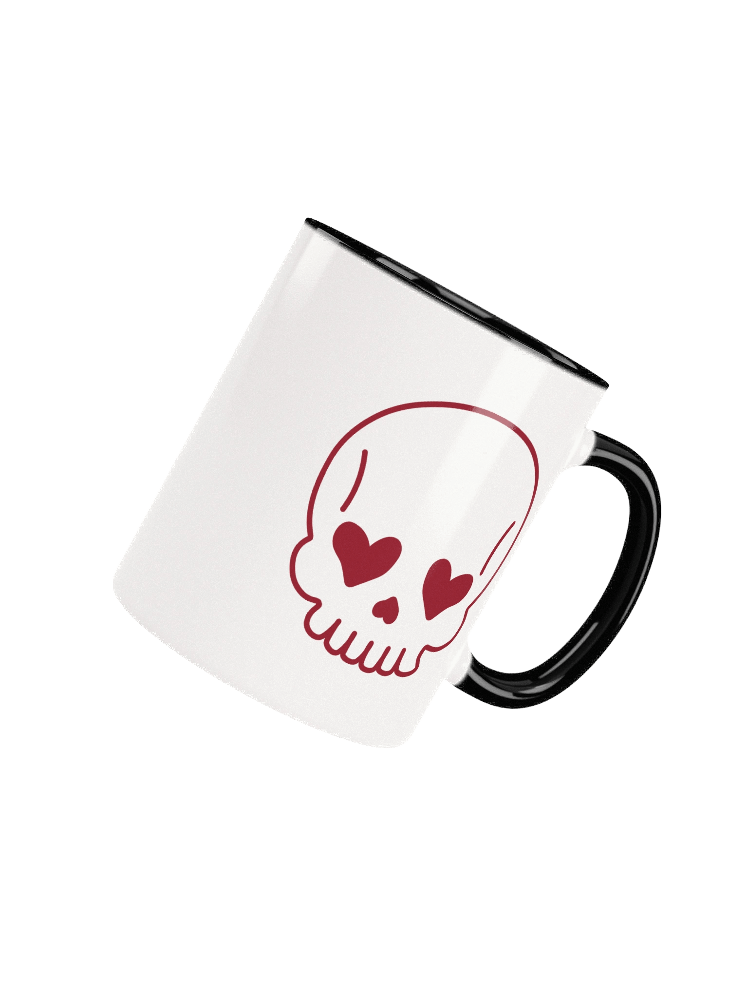 Lovey Skull Mug | Skeleton Merch product image (4)