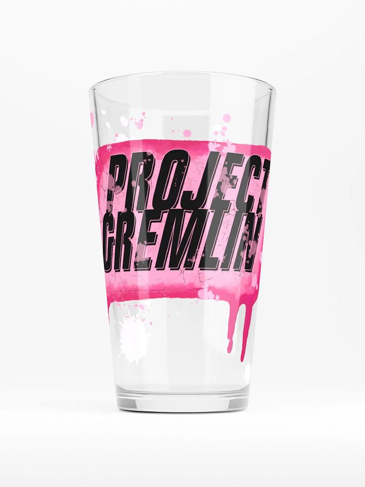 Project Gremlin Pint Glass product image (1)