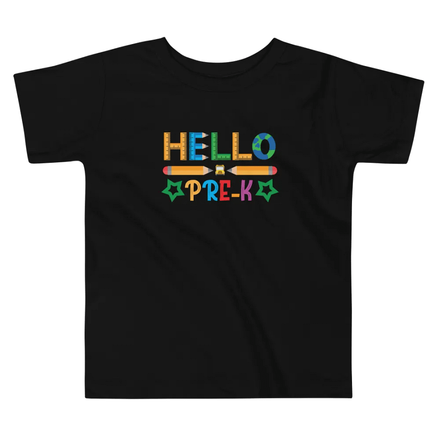 Playful Pre-K Typography Toddler T-Shirt product image (7)
