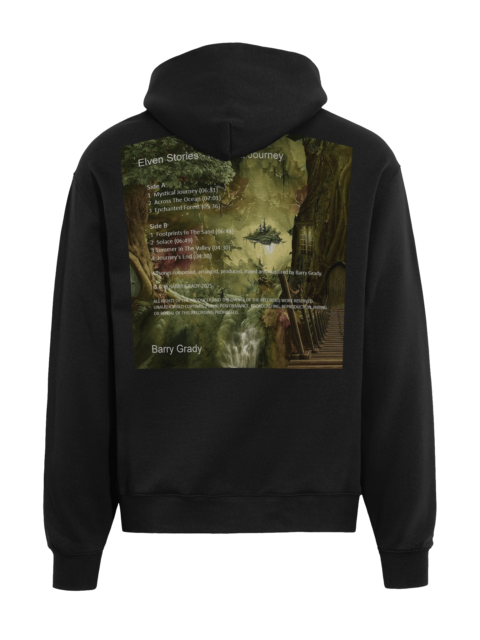 'Elven Stories - Mystical Journey' Album Cover Hoodie product image (5)
