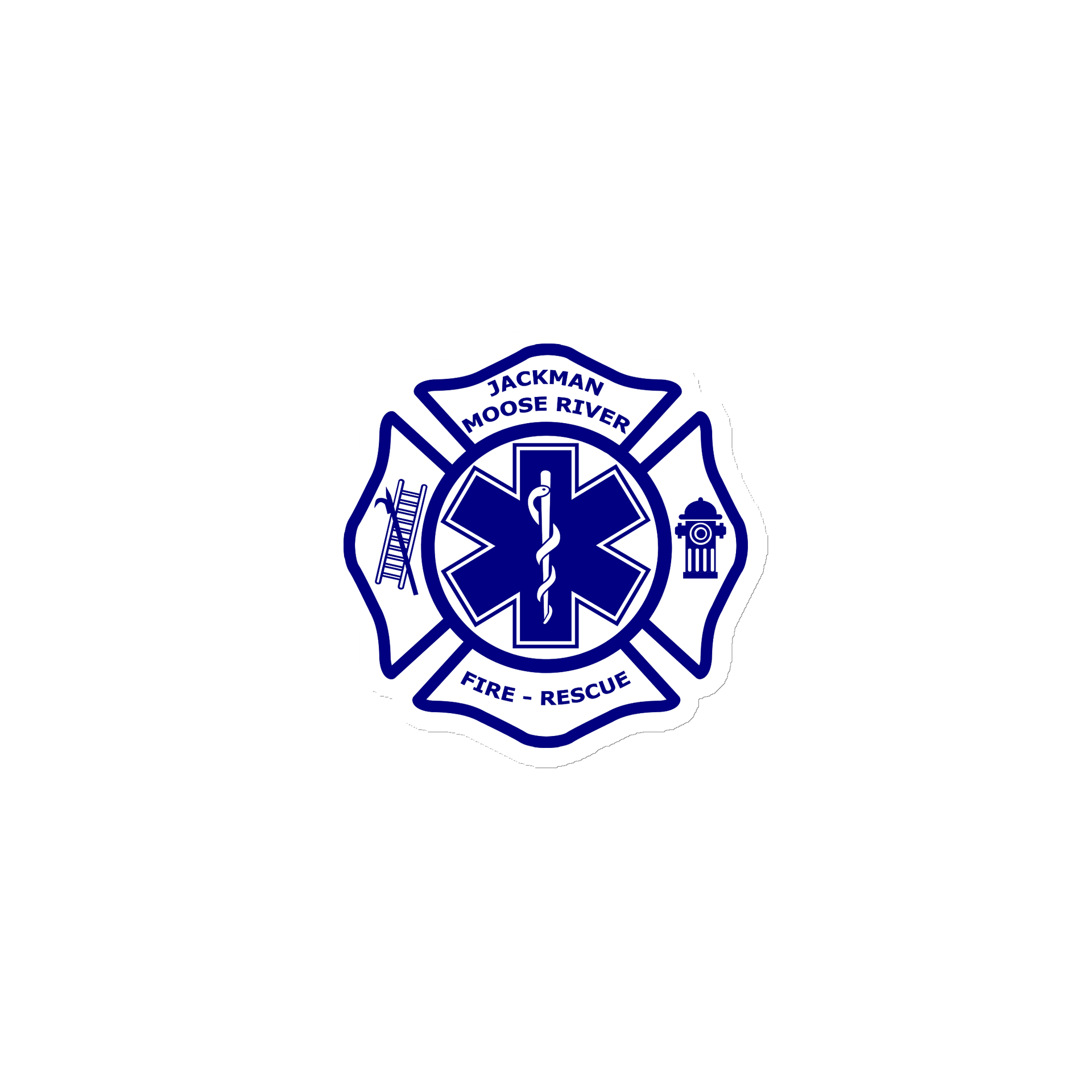 Jackman - Moose River Fire & Rescue Magnets product image (1)