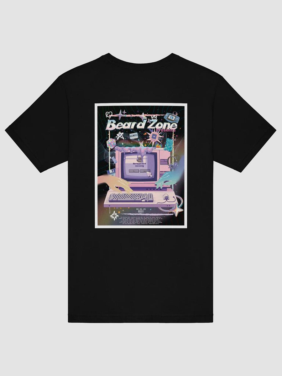 The Beard Zone Bubble Pride Graphic Tee product image (6)