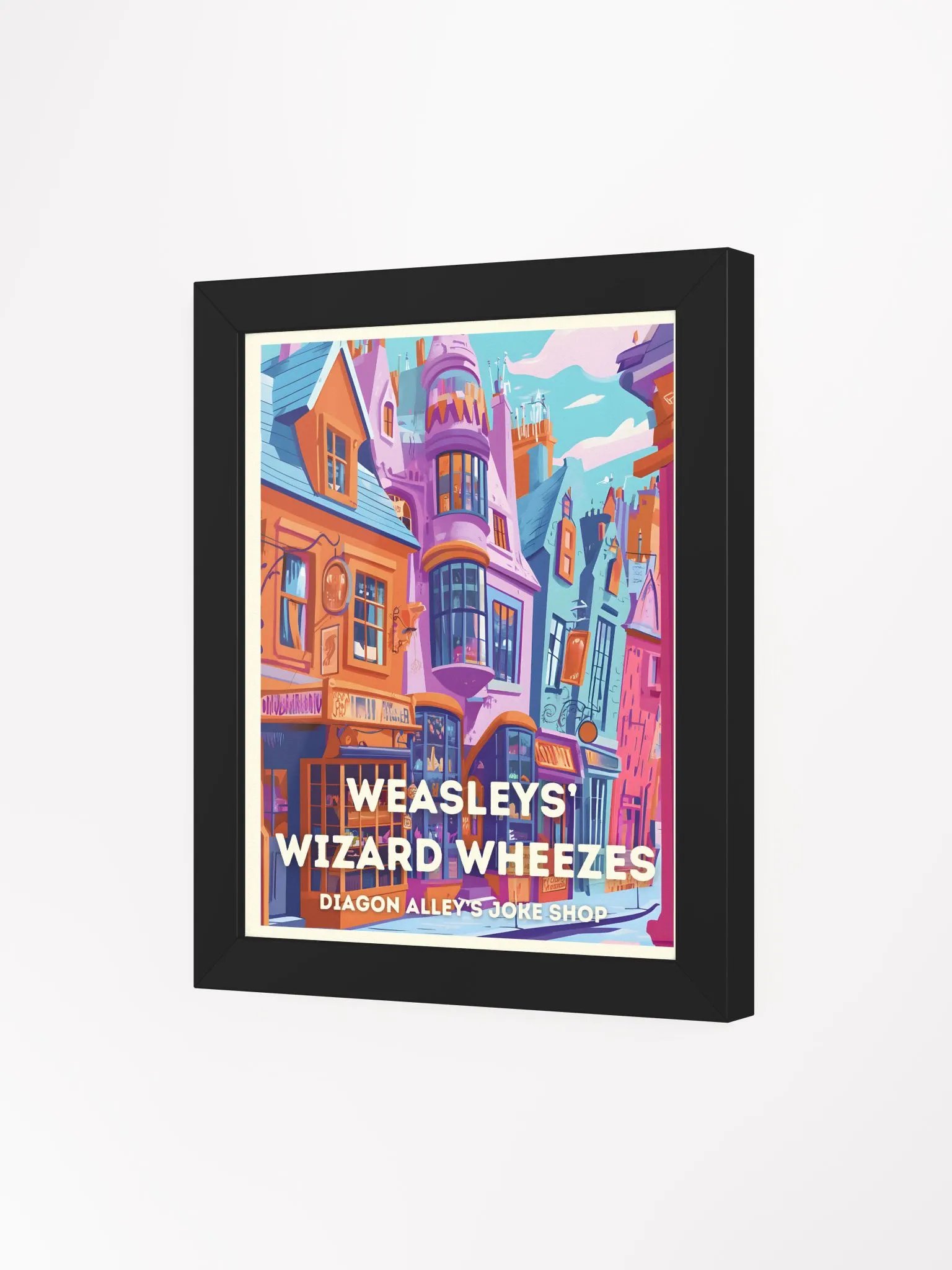 Weasleys' Wizard Wheezes Vintage Travel Poster product image (3)