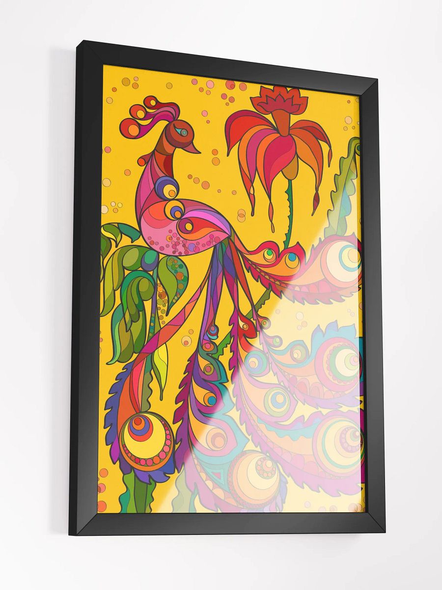 Vibrant Avian Majesty Poster - Tropical Bird product image (5)