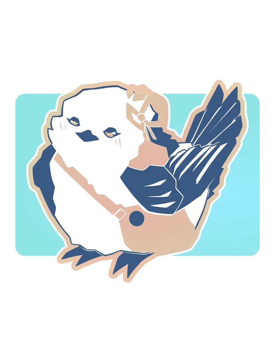 Snowball Bird Keyring product image (1)