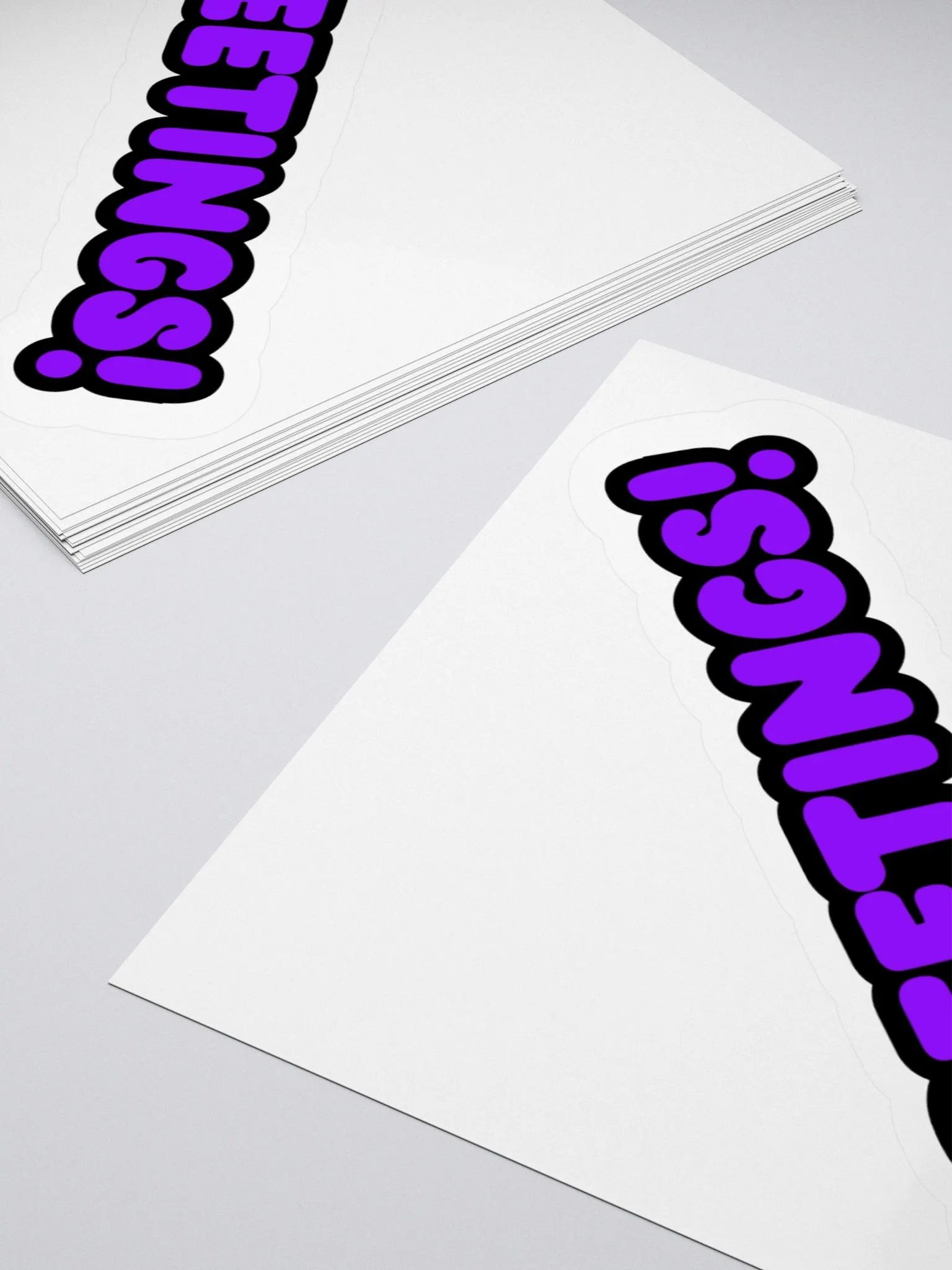 Greetings! Sticker product image (4)