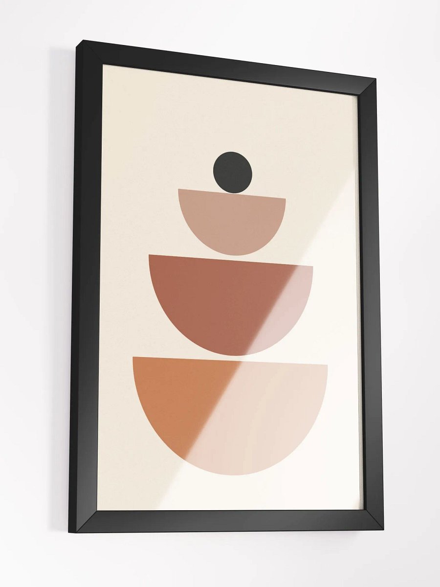 Minimalist Geometric Harmony Poster product image (16)