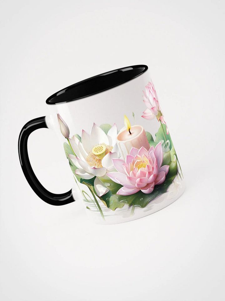 Lotus Serenity Accent Mug product image (2)