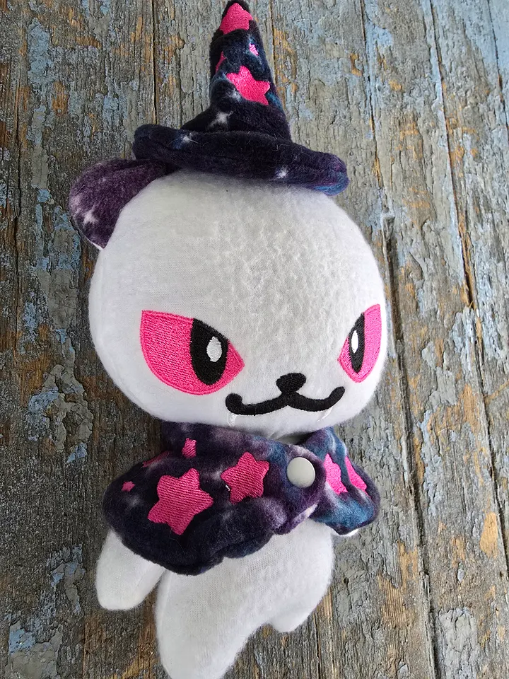 Witch Kitty with a Cape product image (1)