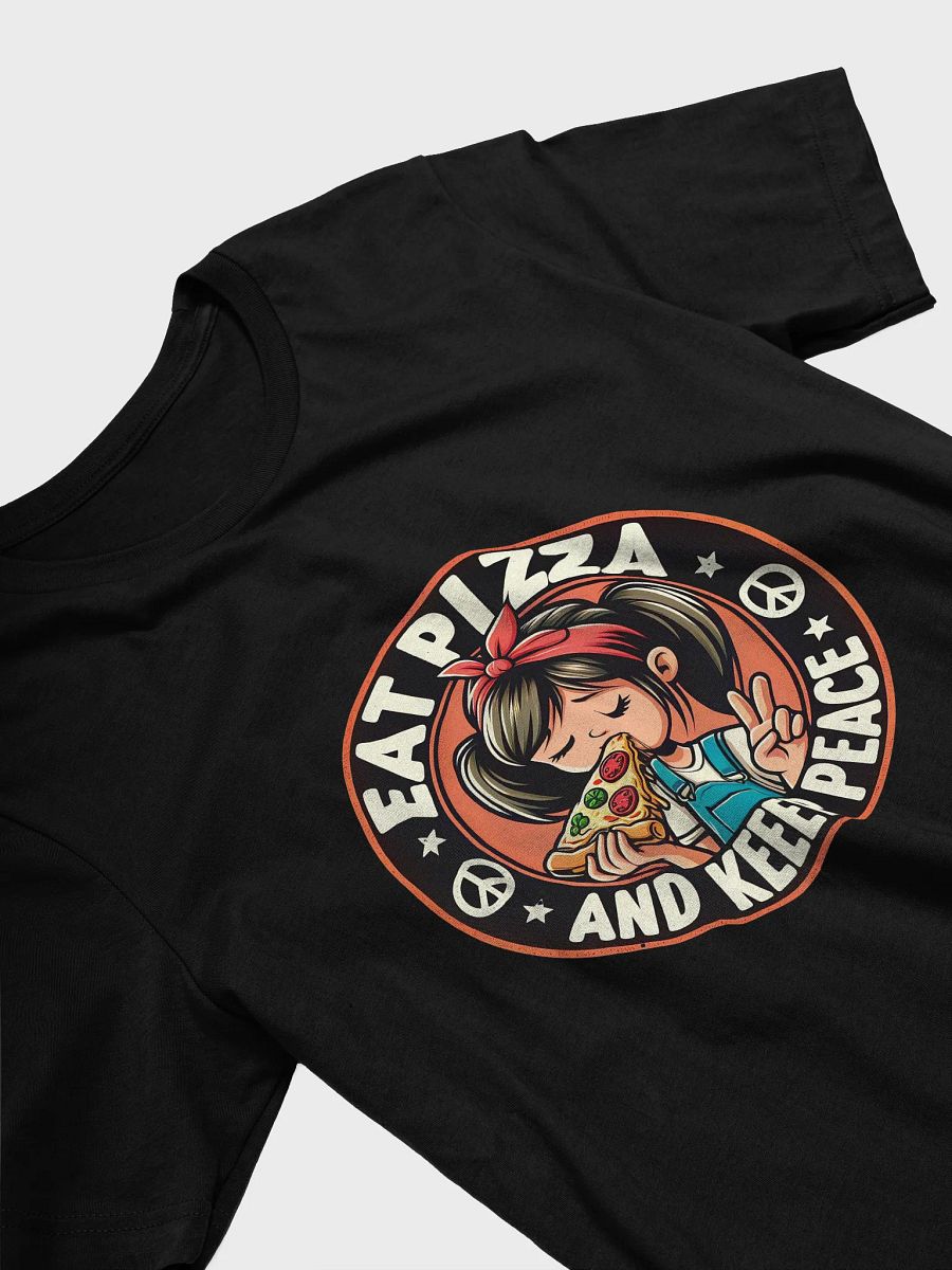Pizza Peace Sign Graphic Tee product image (3)