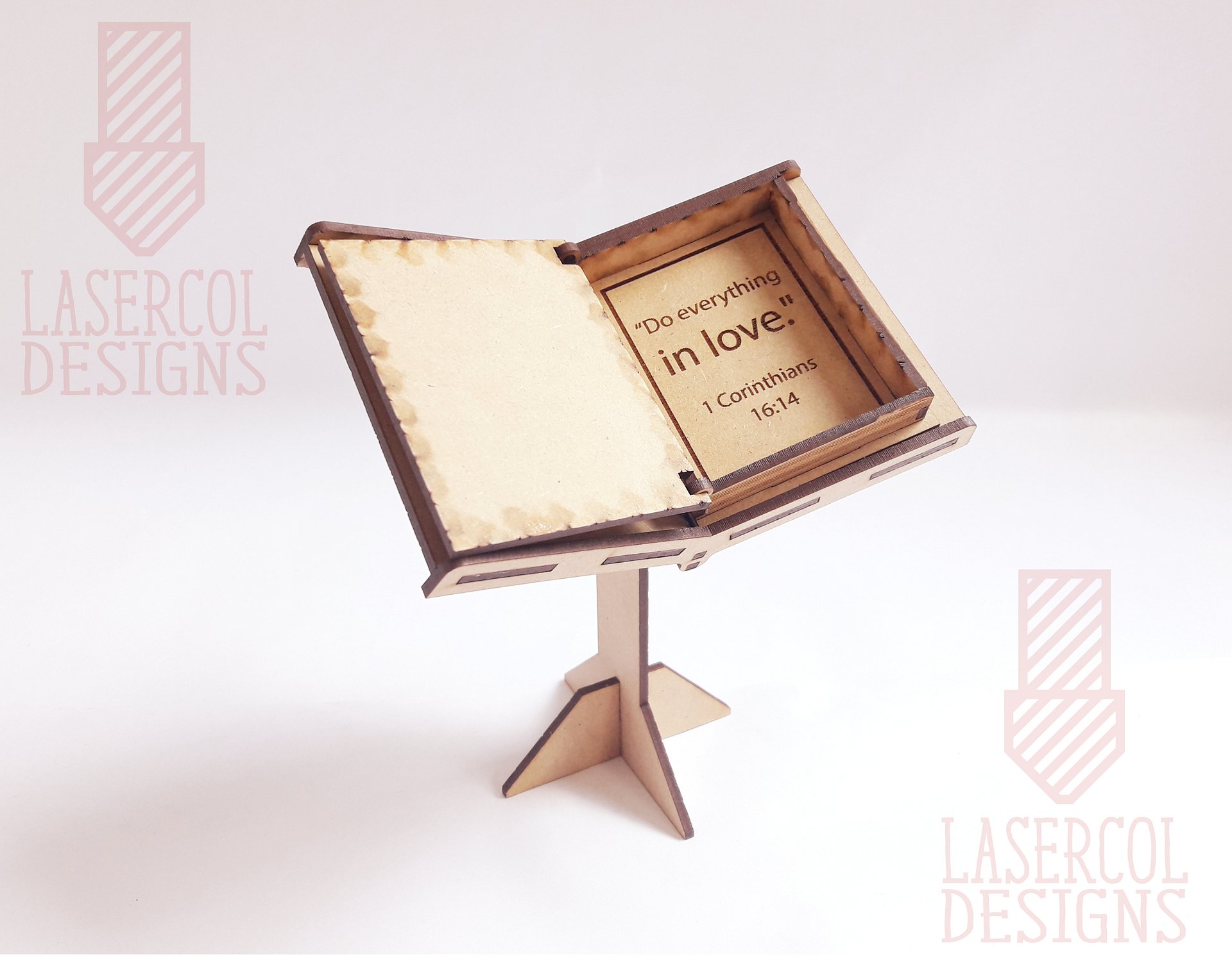 Bible Box with Stand - Laser Cut Files product image (4)