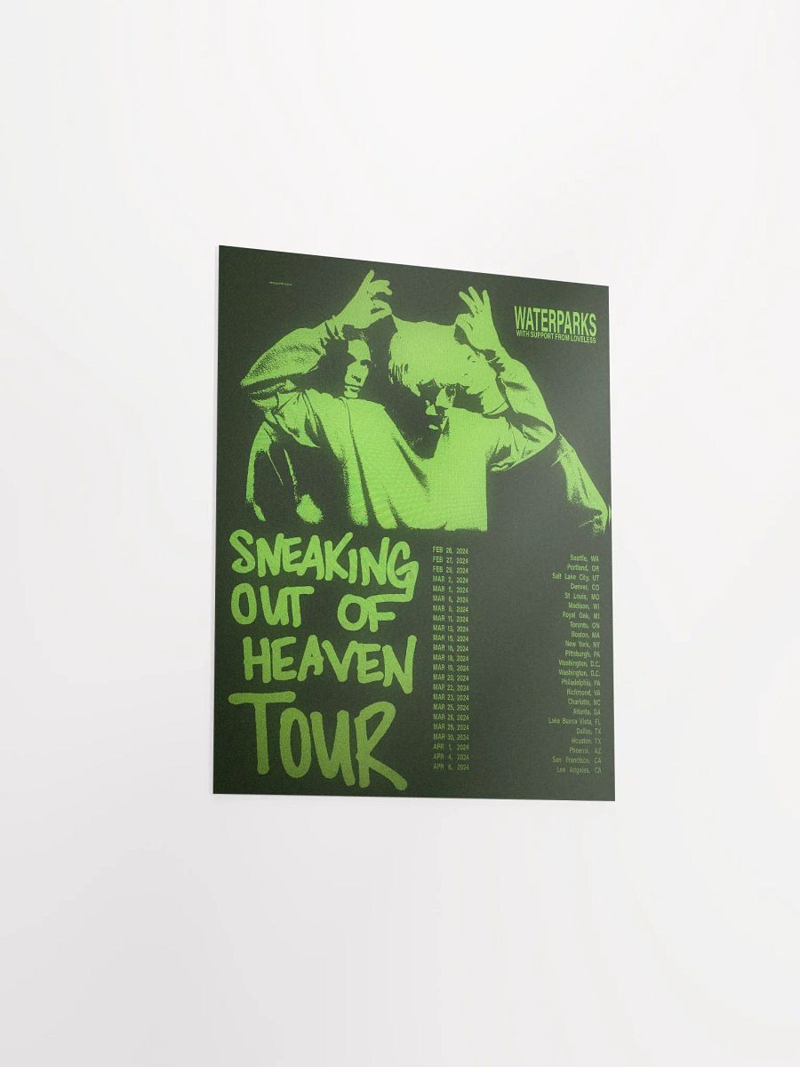 SOOH TOUR POSTER GREEN product image (3)
