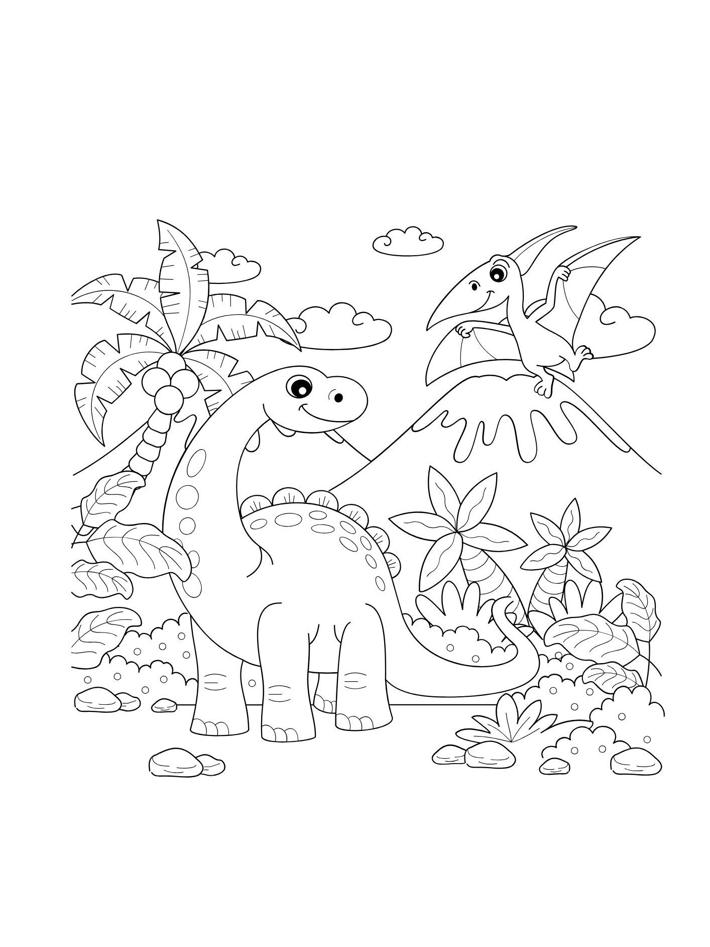 Dinosaur Adventures A Coloring Book product image (2)