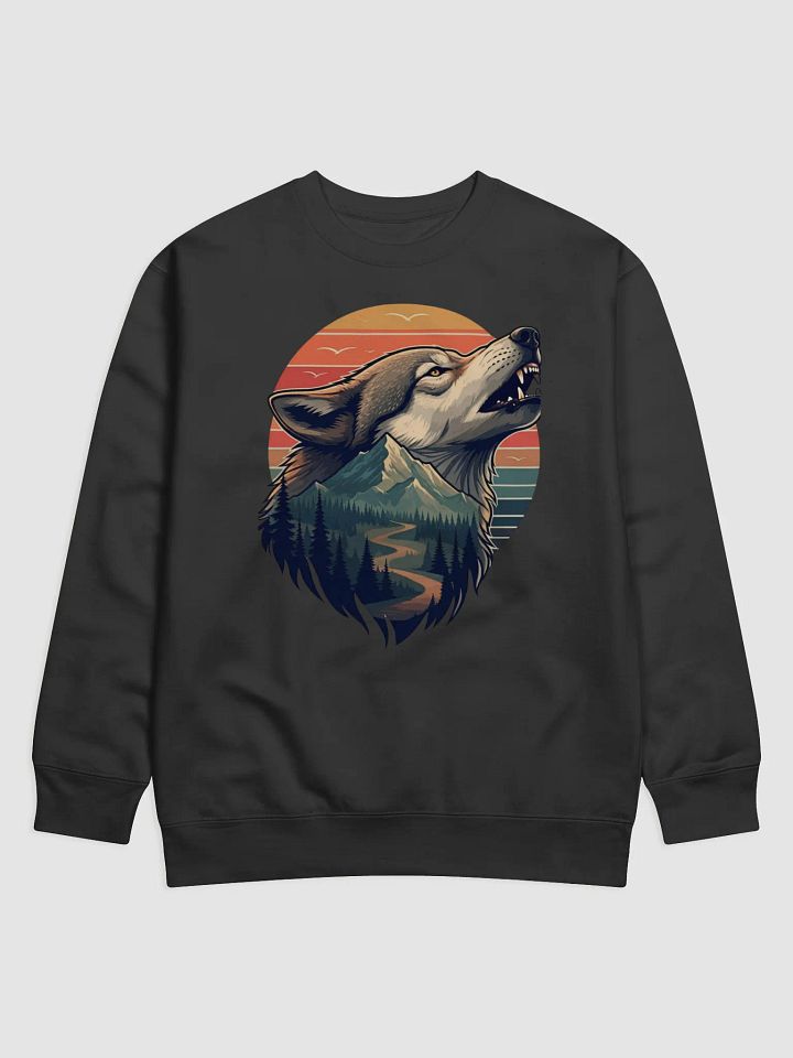 Howling Wolf Premium Sweatshirt product image (3)