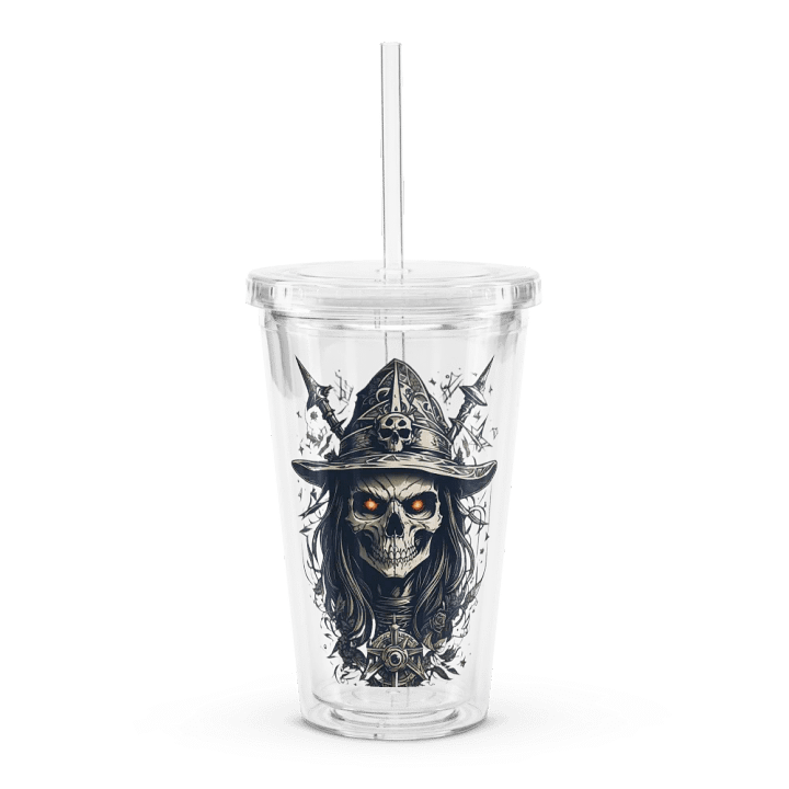 Gothic Skeleton Double Wall Tumbler product image (1)