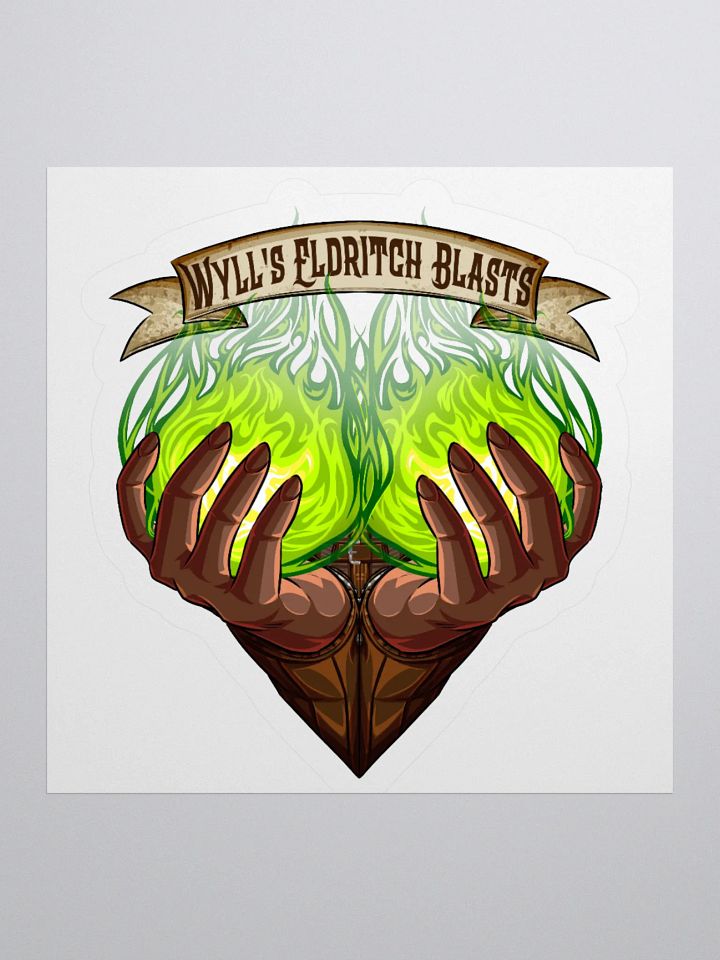 Wyll's Eldritch Blasts Sticker product image (3)