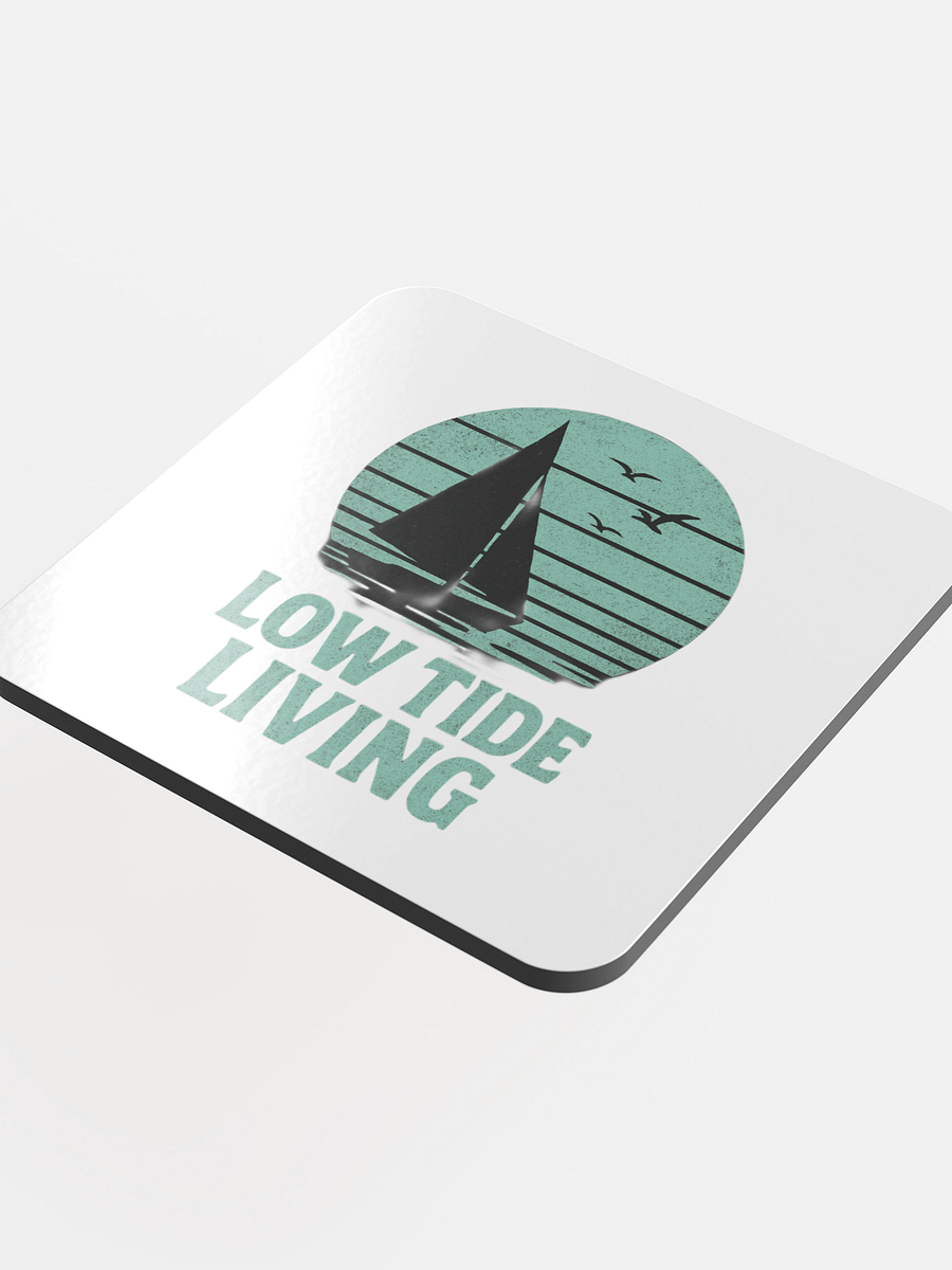 Low Tide Living Glossed Cork Coaster product image (4)