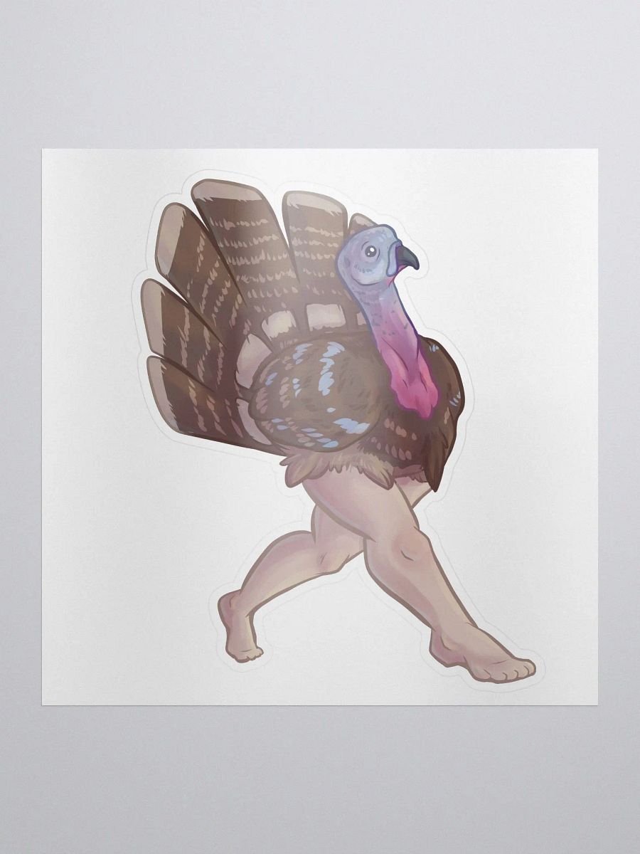 Turkey Trot Sticker product image (2)