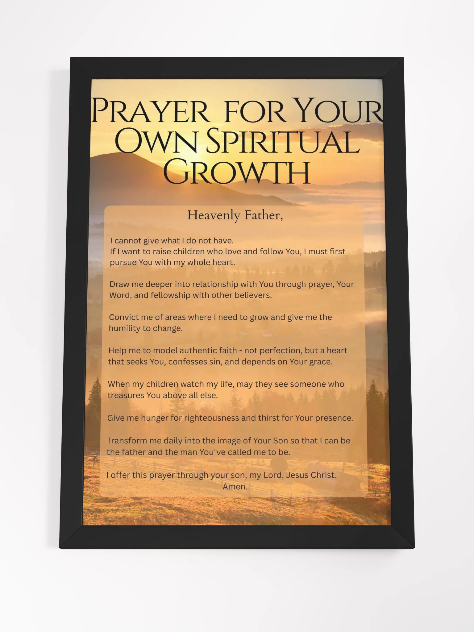 Prayer for your own Spiritual Growth product image (4)