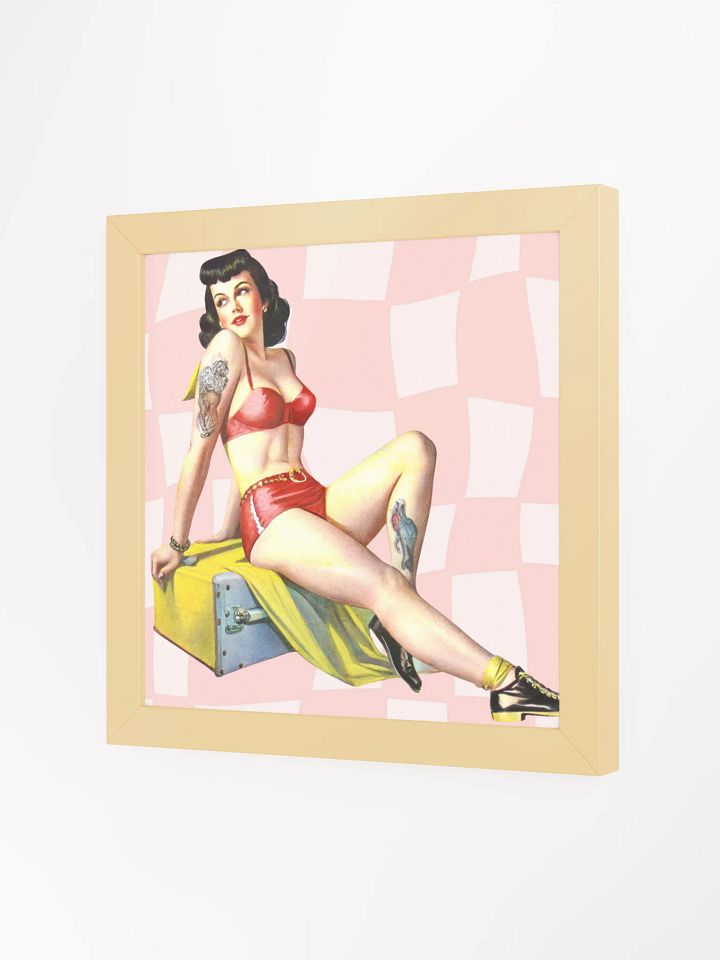 Vintage Pinup Framed Poster product image (7)