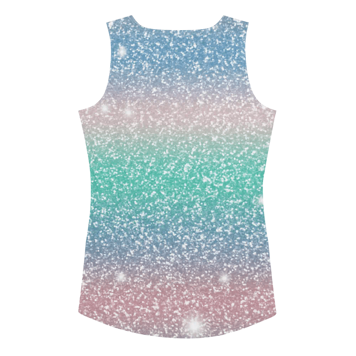 Glitter Unicorn Texture Design Tank Top (5) product image (2)