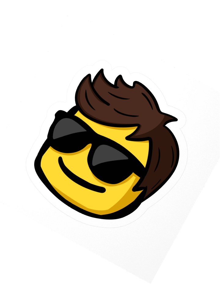 One Cool Dude Sticker product image (2)
