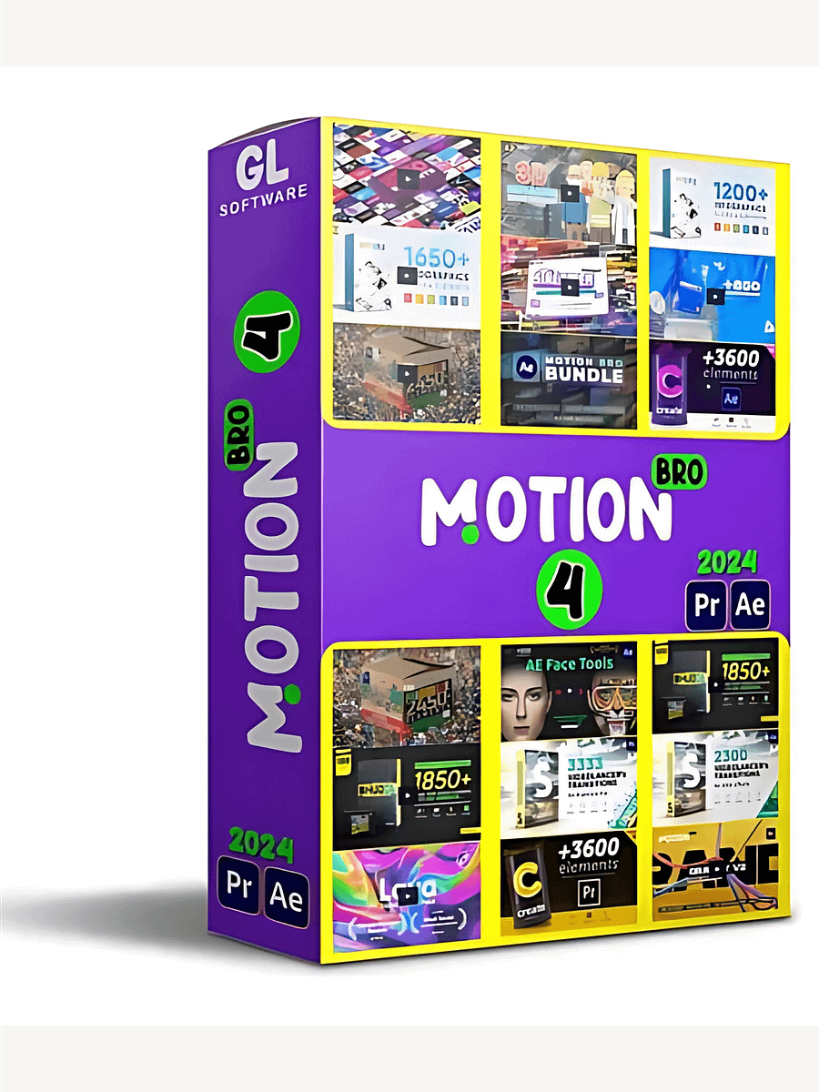 Motion Bro Bundle for After Effects - 5000 Transitions product image (1)