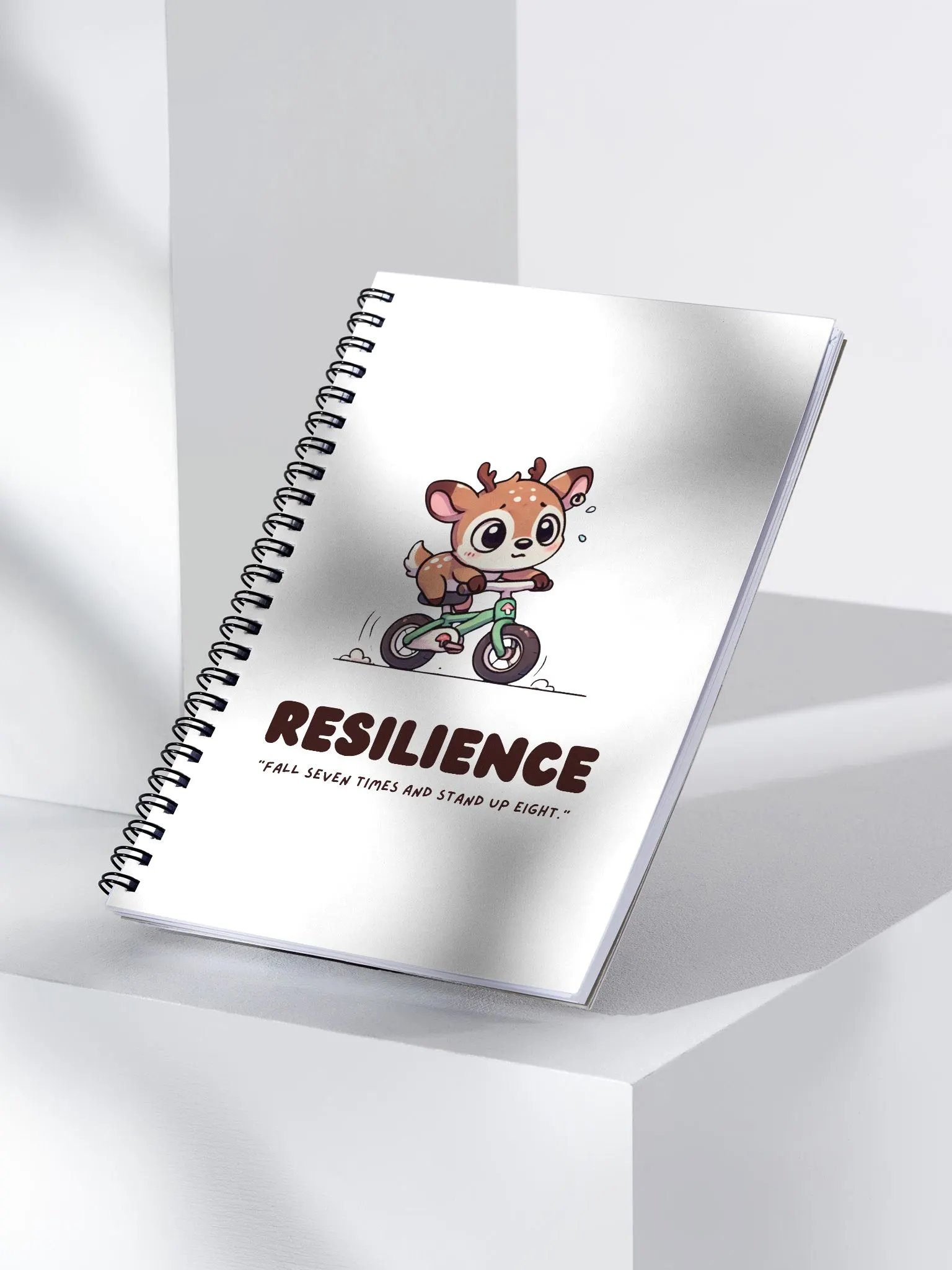 Resilience Deer Spiral Notebook product image (3)