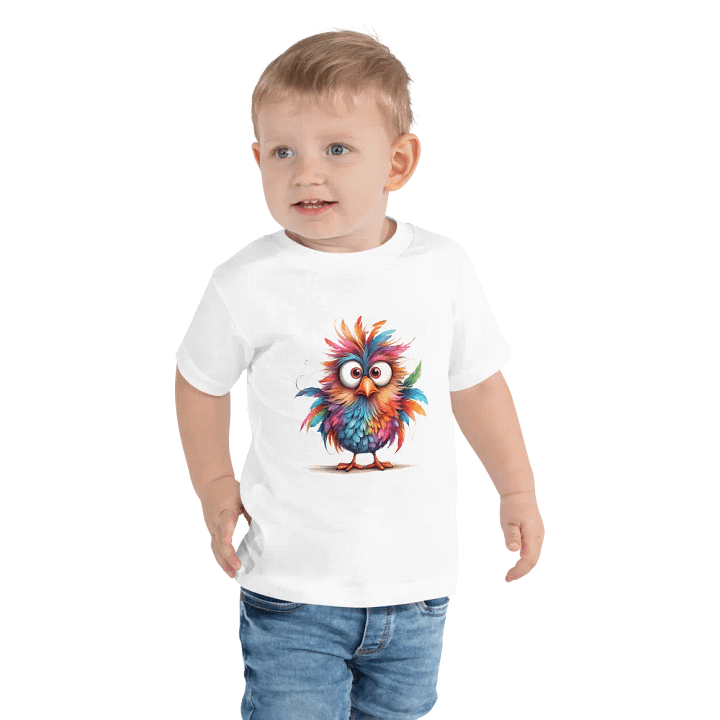Whimsical Feathers Toddler T-Shirt product image (2)