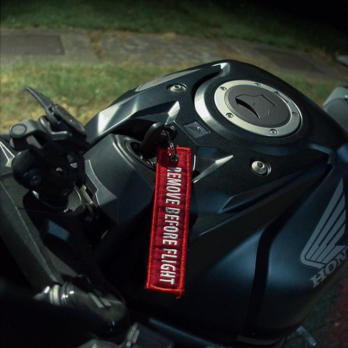 Gifted when I got my first bike.
Now it rides with me everywhere. 
Not just metal on a keyring… it’s memory, loyalty, and the...