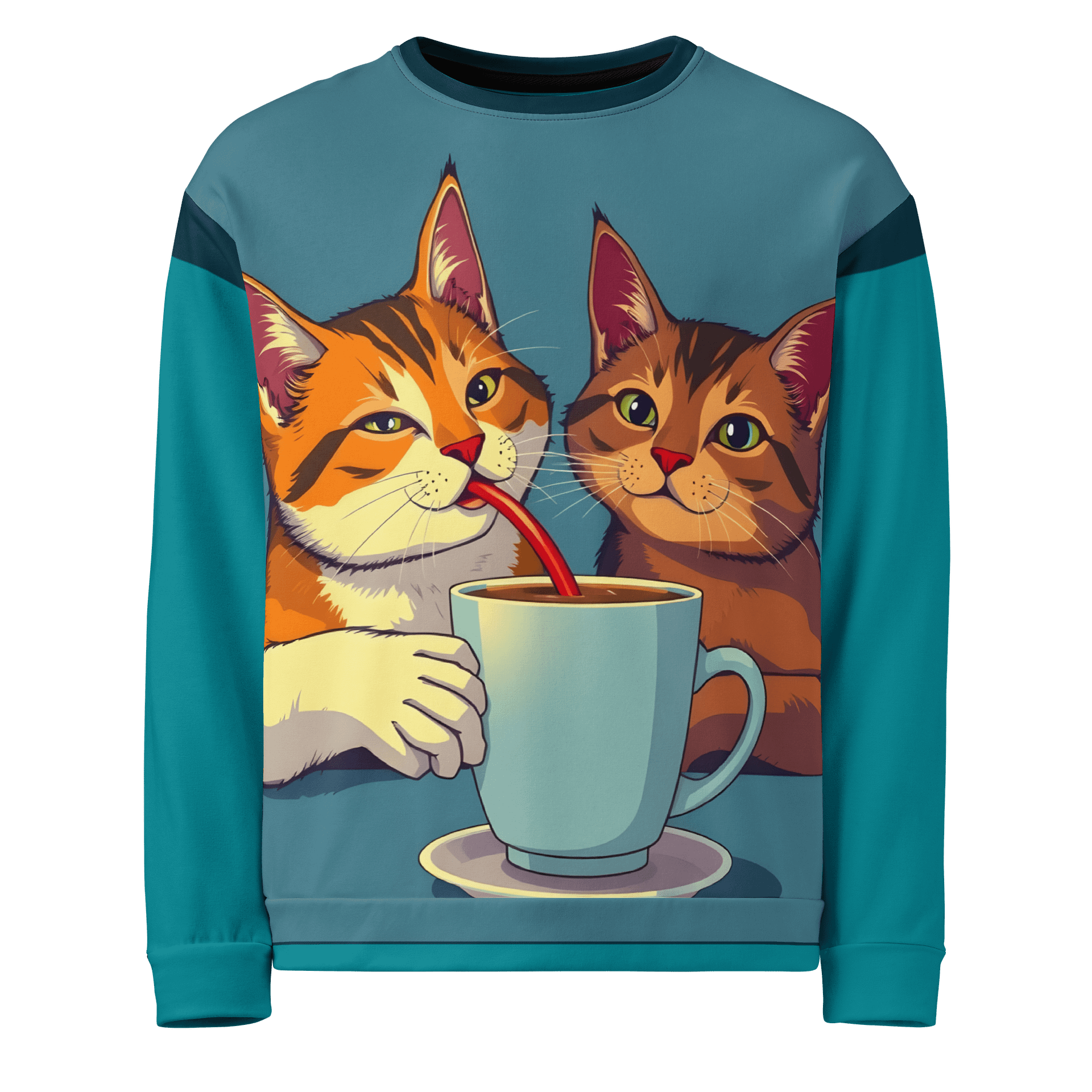 Unisex Sweatshirt-Sip Happens product image (1)