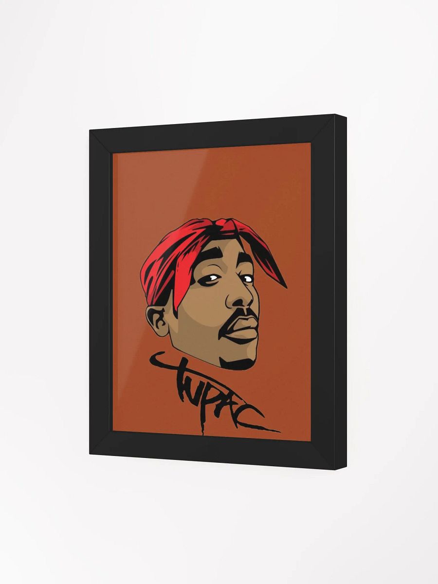 TUPAC Stylized Matte Poster product image (5)