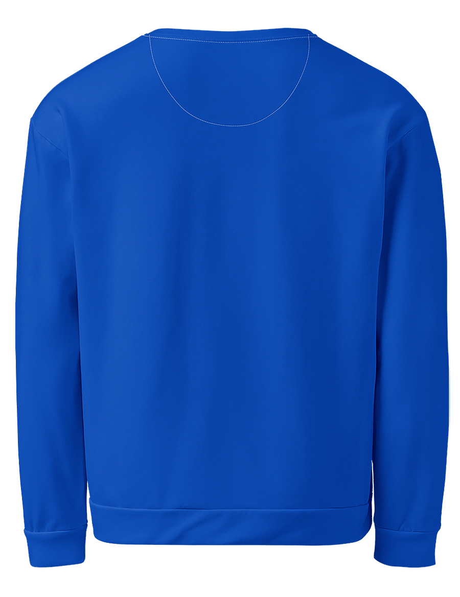 Plain Color Absolute Blue Sweatshirt product image (2)