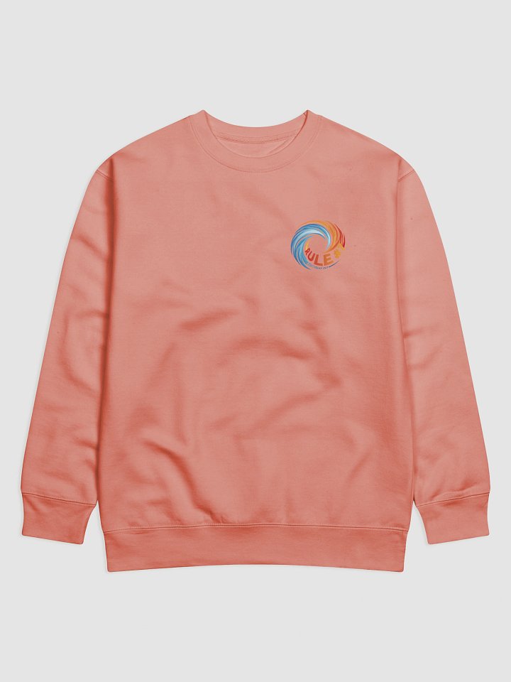 Rule #7 Classic Cotton Sweatshirt Orange and Blue product image (1)