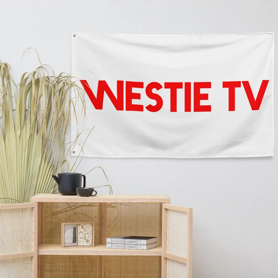Westie TV Flag product image (7)