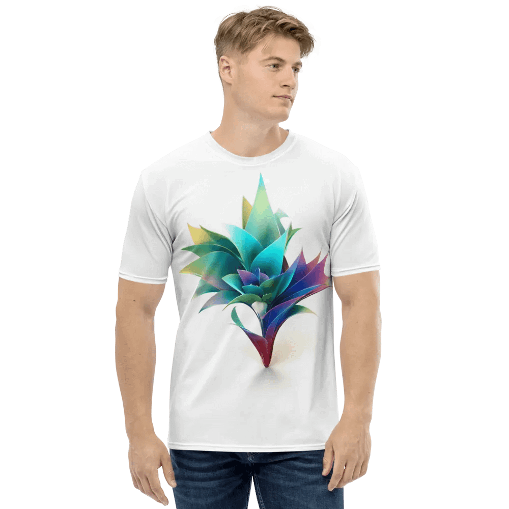 Digital Flower T shirt product image (1)