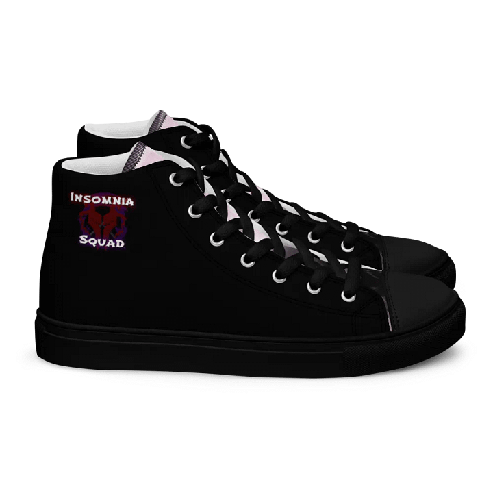 Women's Black Insomnia Squad Canvas Hi-Tops product image (1)