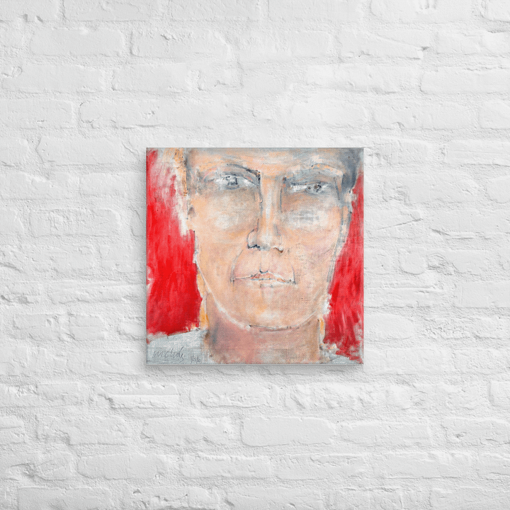 Self Portrait (1985) on canvas (20" x 20") product image (2)