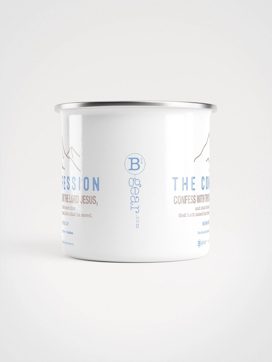 Mug, The Road to Salvation, Step 2, CONFESSION/Confess, Premium Enamel Mug product image (9)