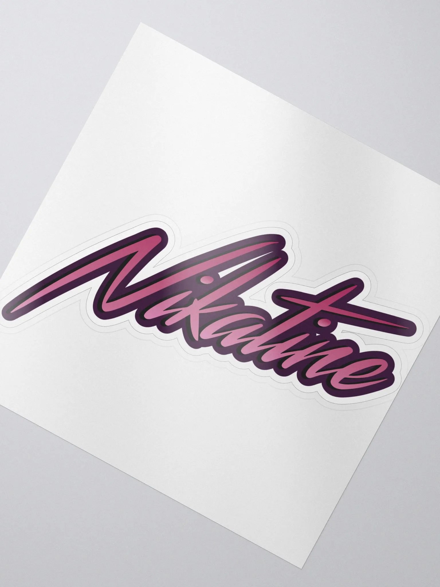Nikatine Logo Sticker product image (3)