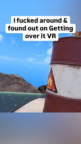 Nothing but Pain… 💀💀
#gaming #gettingoverit #gettingoveritwithbennettfoddy #clamb #vr