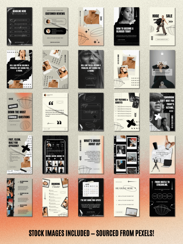 MRR/PLR Pinterest Templates for Coaching product image (4)