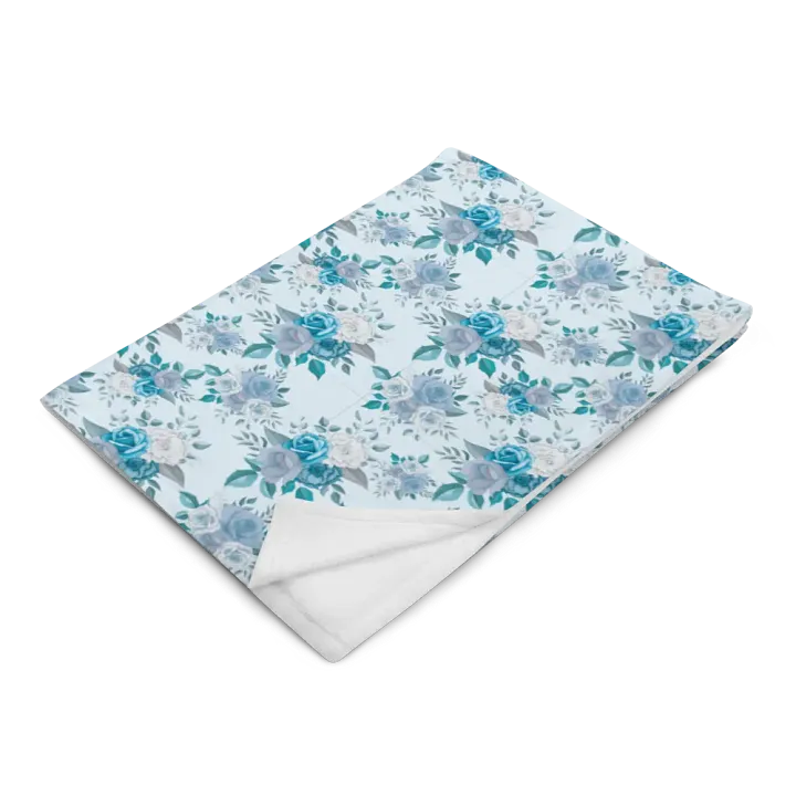 Blue Roses Blanket product image (2)