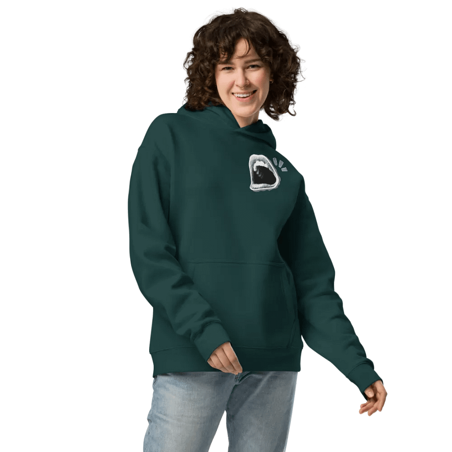 Let my raw energy oversized fit hoodie product image (6)