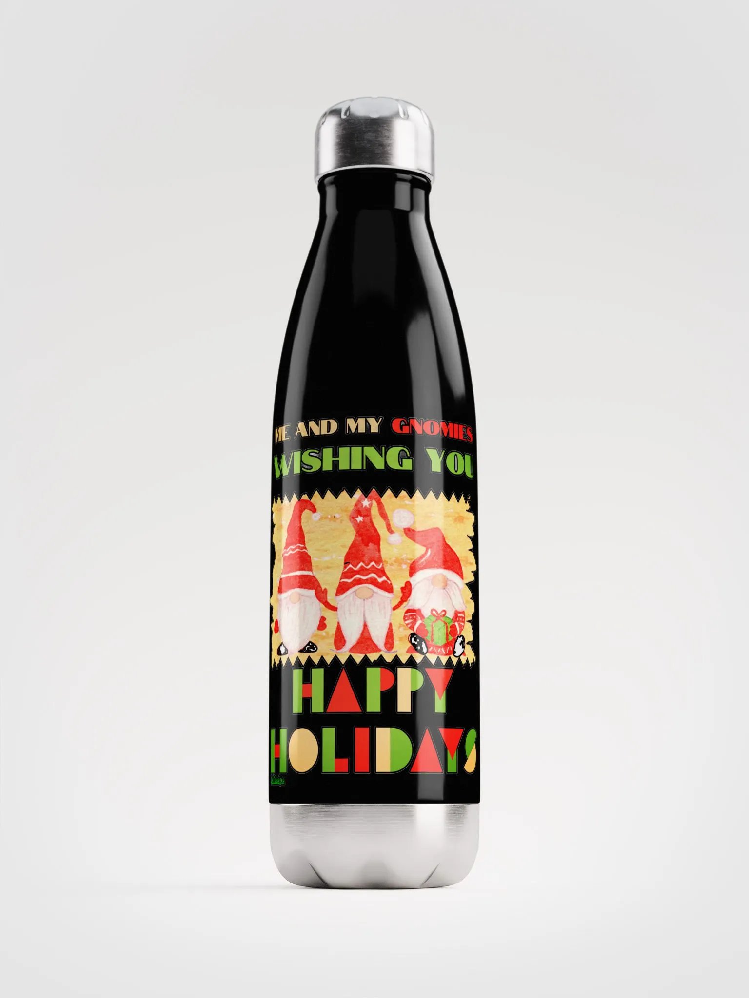 ME AND MY GNOMIES WISHING YOU HAPPY HOLIDAYS product image (2)