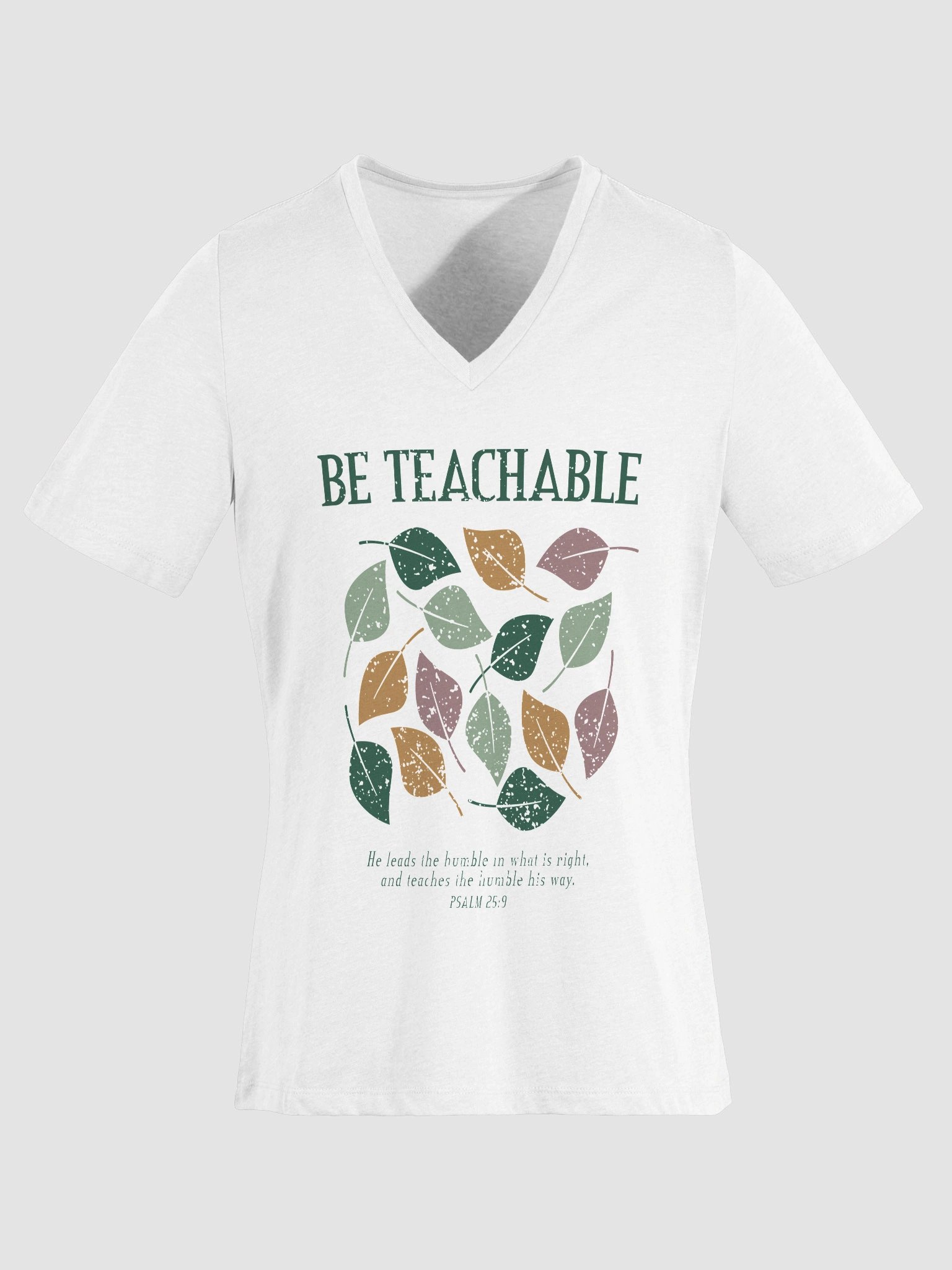 Be Teachable Women's Relaxed V-Neck Shirt product image (5)