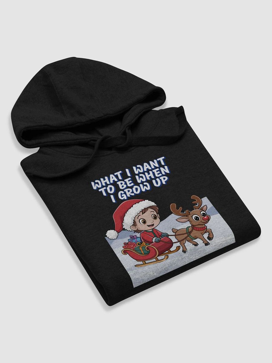 What I Want To Be When I Grow Up - Young Santa Hoodie product image (27)