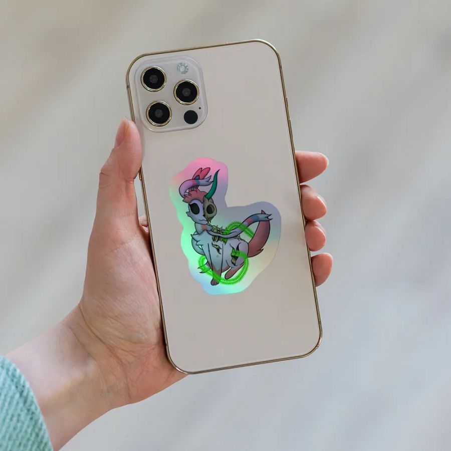 Mythical Creature Holographic Sticker product image (8)