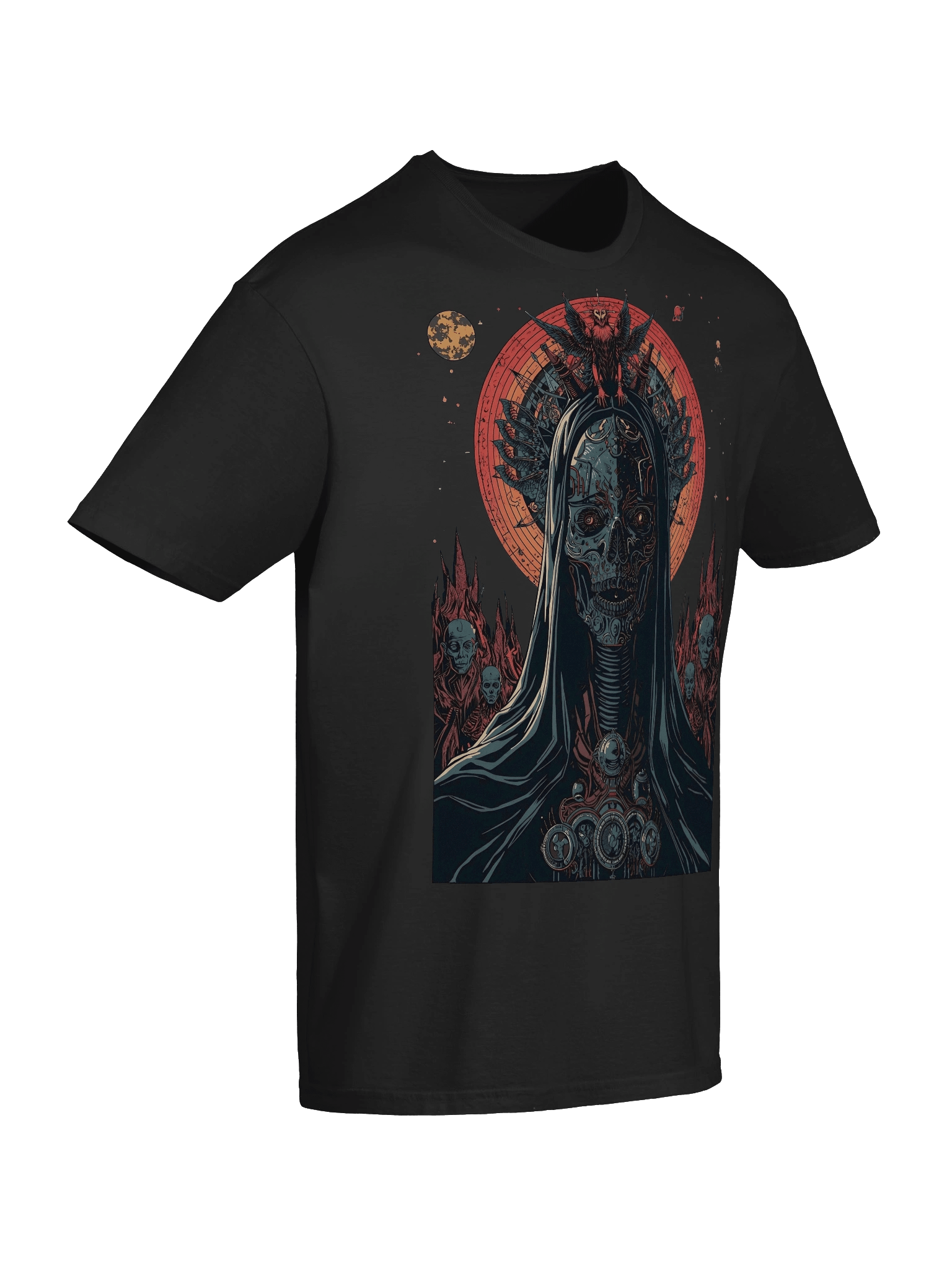 Neon Gothic Skull T-Shirt product image (7)