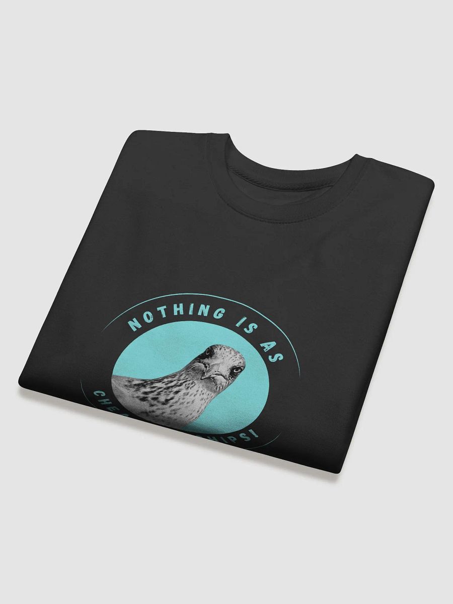 Gavin the Gull - Nothing is as Cheap as Chips Unisex Hoodie Sky Blue Design product image (22)